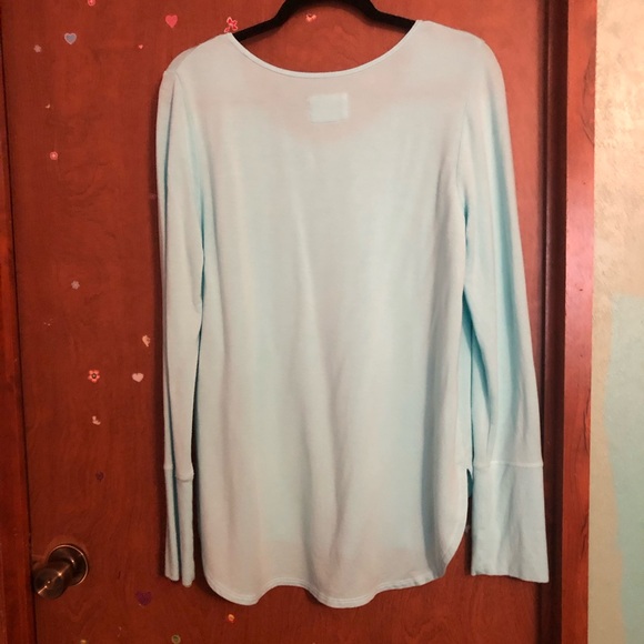EUC Lilly Pultizer SeaFoam Blue High Low Luxletic Tunic - Picture 8 of 13